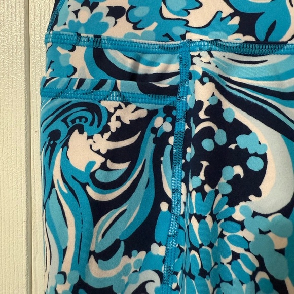 Lilly Pulitzer NWT Lilly Pulitzer Luxletic South Beach High Rise Bike Shorts - Picture 6 of 9